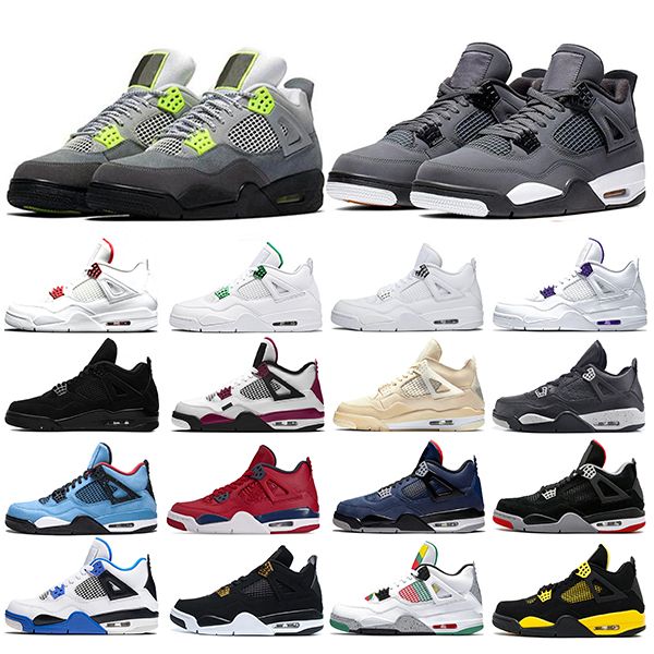 mens basketball shoes jumpman 4 4s neon bred sail black cat what the rasta trainers sneakers sports runners size 40-47
mens basketball shoes jumpman 4 4s neon bred sail black cat what the rasta trainers sneakers sports runners size 40-47
