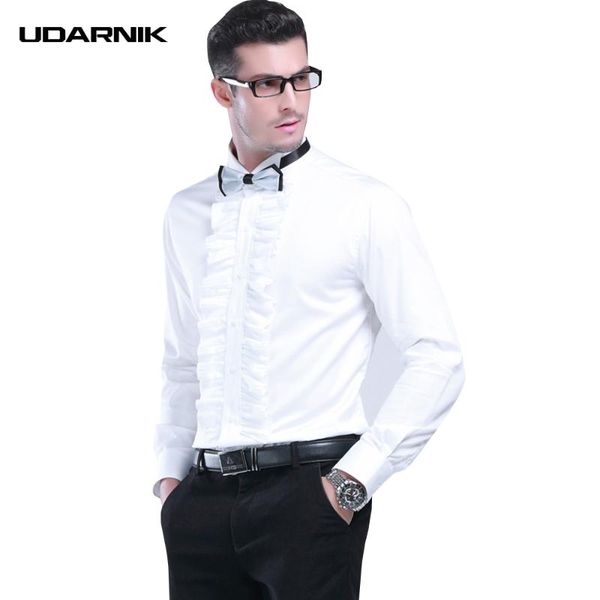 men's dress shirts men tuxedo white square collar evening party solid ruffle front slim formal clothes streetwear summer fashion 903-a1, White;black
men's dress shirts men tuxedo white square collar evening party solid ruffle front slim formal clothes streetwear summer fashion 903-a1, White;black