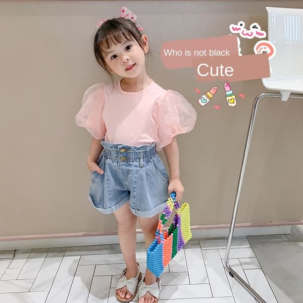 2020 girls coat shirt ' bubble sleeve korean style sweet style short sleeve summer new children's solid color shirt, White;black
2020 girls coat shirt ' bubble sleeve korean style sweet style short sleeve summer new children's solid color shirt, White;black