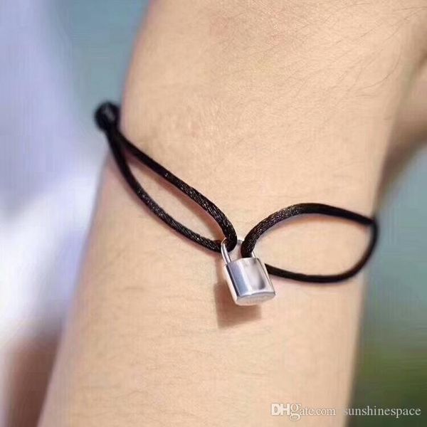 new brand women lover bangle handmade adjustable rope chain bracelet charm lock pendant titanium stainless steel for gift with letter, Golden;silver
new brand women lover bangle handmade adjustable rope chain bracelet charm lock pendant titanium stainless steel for gift with letter, Golden;silver