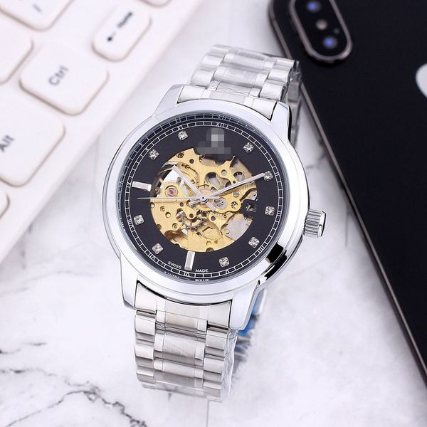 leisure business men's watch automatic mechanical movement vacuum electroplating fashion versatile elegant atmosphere watches no box207, Slivery;brown
leisure business men's watch automatic mechanical movement vacuum electroplating fashion versatile elegant atmosphere watches no box207, Slivery;brown