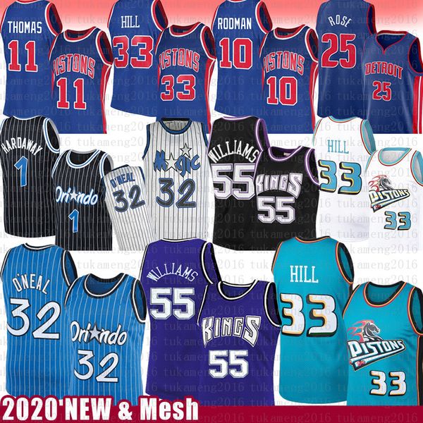 jason 55 williams grant 33 hill shaquille 32 o'neal basketball jersey piston magics penny derrick hardaway rose isiah dennis thomas rod, Black;red
jason 55 williams grant 33 hill shaquille 32 o'neal basketball jersey piston magics penny derrick hardaway rose isiah dennis thomas rod, Black;red