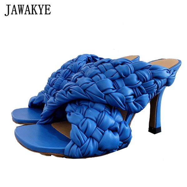 real knotted leather mules women new designer stiletto high heel open toe dress slippers woman flipflops runway purple shoes, Black
real knotted leather mules women new designer stiletto high heel open toe dress slippers woman flipflops runway purple shoes, Black