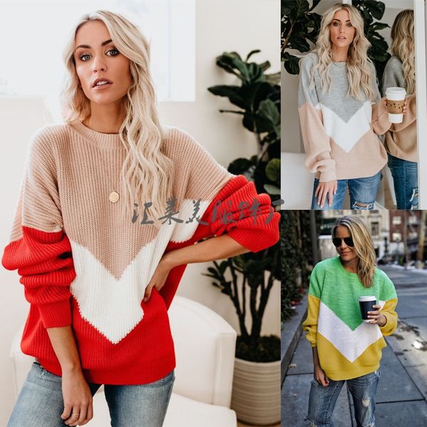 1mzcp 2020 new stitching large size loose for women 2020 new stitching large size loose pullover for women pullover knitwear knitwear knitwe, White;black
1mzcp 2020 new stitching large size loose for women 2020 new stitching large size loose pullover for women pullover knitwear knitwear knitwe, White;black