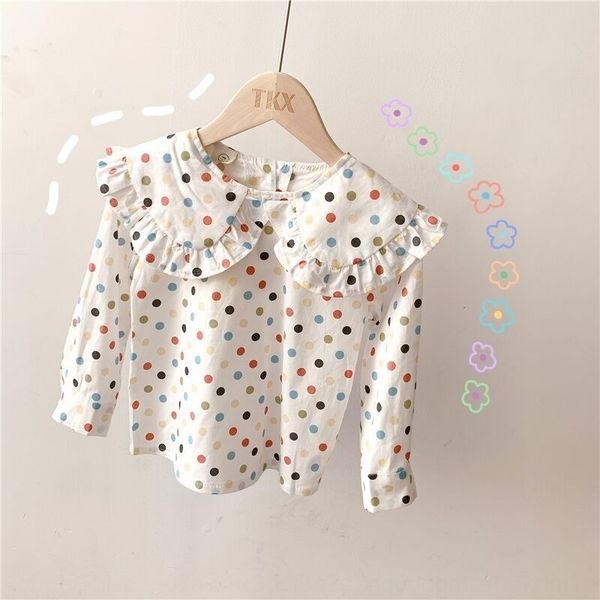 tong kexing baby doll collar color dot shirt 2020 girl korean pullover doll pullover shirt children's foreign style long sleeve, White;black
tong kexing baby doll collar color dot shirt 2020 girl korean pullover doll pullover shirt children's foreign style long sleeve, White;black