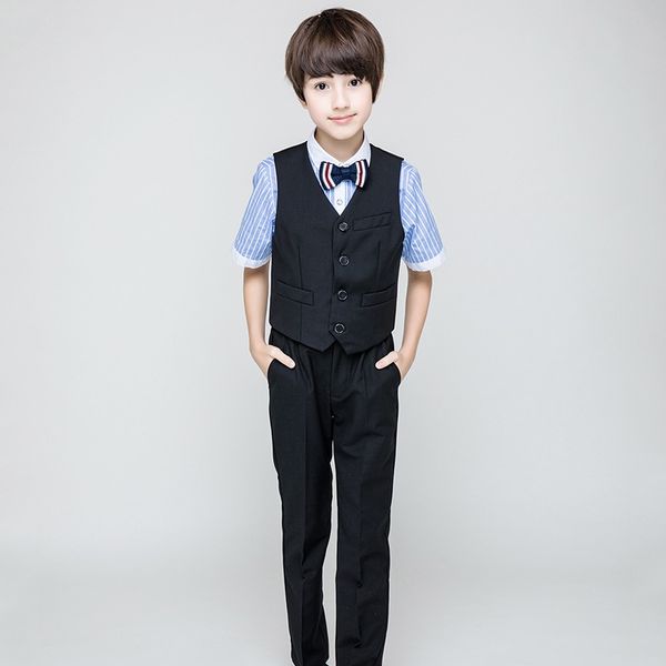 formal boys summer striped shirt black pants+vest 4 6 8 10 12 14 16 17 year old boutique 2020 flower boys clothes rks194012, White
formal boys summer striped shirt black pants+vest 4 6 8 10 12 14 16 17 year old boutique 2020 flower boys clothes rks194012, White