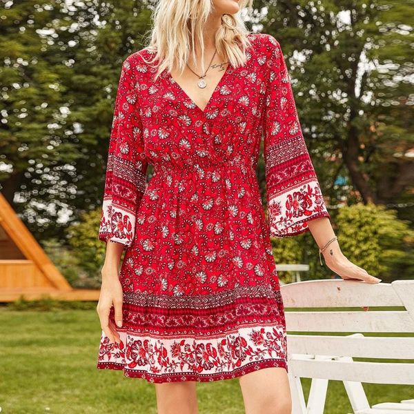 vintage women summer dress fashion party dress long sleeve women ladies print floral beach party vestido mujer, White;black
vintage women summer dress fashion party dress long sleeve women ladies print floral beach party vestido mujer, White;black