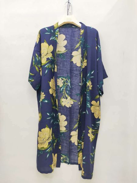 style popular cotton printed with placket style shawl kimono popular cotton printed shawl with placket kimono, Blue;gray
style popular cotton printed with placket style shawl kimono popular cotton printed shawl with placket kimono, Blue;gray