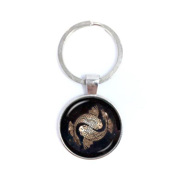 keychains 12 zodiac pisces keychain glass cabochon constellation dome jewelry key holder birthday, star sign, horoscope gift, Silver
keychains 12 zodiac pisces keychain glass cabochon constellation dome jewelry key holder birthday, star sign, horoscope gift, Silver