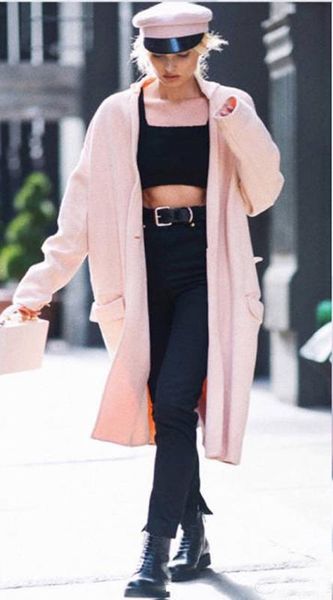 autumn winter long cardigan women fashion long sleeve plush batwing sleeve loose pink coat lady v neck solid elegant femme, Black
autumn winter long cardigan women fashion long sleeve plush batwing sleeve loose pink coat lady v neck solid elegant femme, Black
