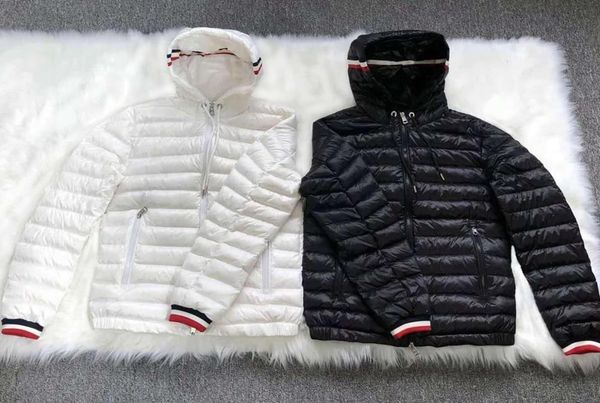 new style 2020 men's winter down jacket thin coat for winter and spring white duck down jacket, Black
new style 2020 men's winter down jacket thin coat for winter and spring white duck down jacket, Black