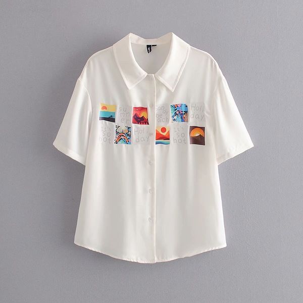 chiffon short-sleeved women's summer clothing 2020 women's small new western shirt shirt style sense niche, White
chiffon short-sleeved women's summer clothing 2020 women's small new western shirt shirt style sense niche, White