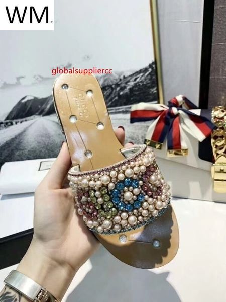 fashion summer new beaded sandals casual handmade walking tennis sandals slippers mules slides thongs, Black;green 
fashion summer new beaded sandals casual handmade walking tennis sandals slippers mules slides thongs, Black;green