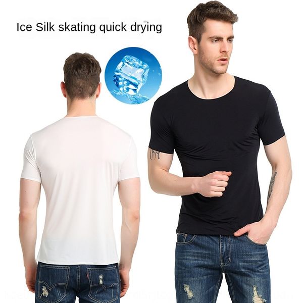 2020 t- shirtnew ice шелковый бесшовные короткий рукав рубашки мужские сплошной цвет круглое основание шеи рубашка верхняя половина рукав, White;black
2020 t- shirtnew ice шелковый бесшовные короткий рукав рубашки мужские сплошной цвет круглое основание шеи рубашка верхняя половина рукав, White;black