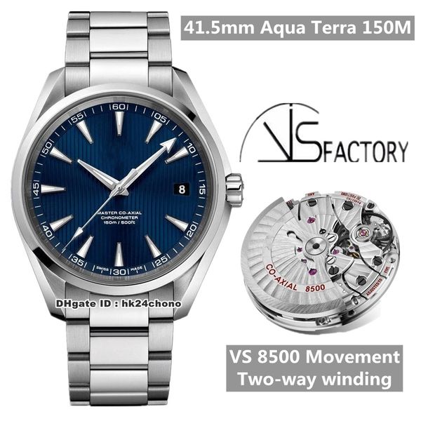 version vs 41.5mm aqua terra cal.8500 automatic men's watch 231.10.42.21.03.003 blue textured dial stainless steel strap gents watches, Slivery;brown
version vs 41.5mm aqua terra cal.8500 automatic men's watch 231.10.42.21.03.003 blue textured dial stainless steel strap gents watches, Slivery;brown