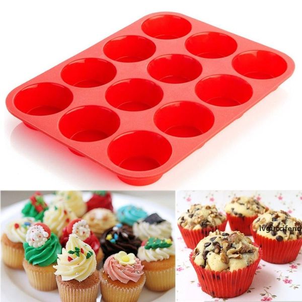 12 cup cake mold silicone cake molds baking pan cake mold muffin nonstick microwave safe baking tools
12 cup cake mold silicone cake molds baking pan cake mold muffin nonstick microwave safe baking tools