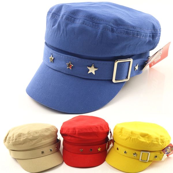 season children's new five-pointed star personalized cap flat cap flat hat baby's cute british fashion hat, Blue;gray
season children's new five-pointed star personalized cap flat cap flat hat baby's cute british fashion hat, Blue;gray