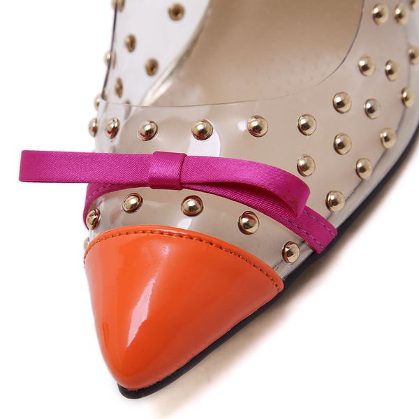 ltarta 2019 pumps rivets transparent film rivet bow pointed shallow mouth high heel single women shoes df-jum633 y200620, Black
ltarta 2019 pumps rivets transparent film rivet bow pointed shallow mouth high heel single women shoes df-jum633 y200620, Black