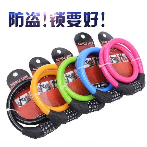 bicycle 4-bit color code mountain bike chain lock electric car electric bicyclebicycle bicyclecable lock anti-theft riding equipment
bicycle 4-bit color code mountain bike chain lock electric car electric bicyclebicycle bicyclecable lock anti-theft riding equipment