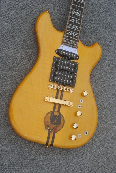 custom guitar vertical stripes wolf(sf-express with faster time is available for delivery within 15 days)accept a lot of customization,k57 
custom guitar vertical stripes wolf(sf-express with faster time is available for delivery within 15 days)accept a lot of customization,k57