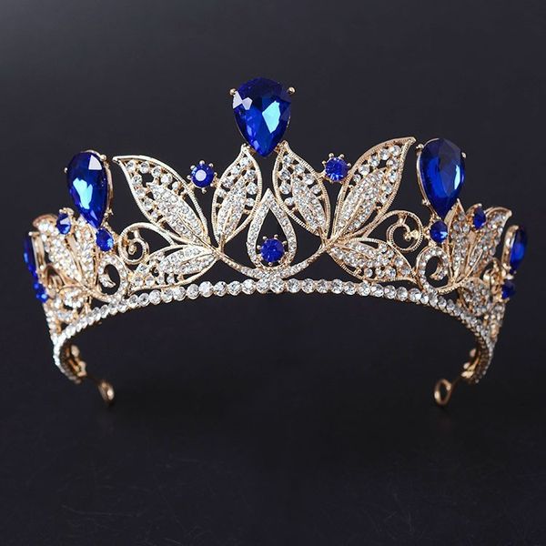 vintage green red rhinestone bridal tiara fashion golden diadem for women wedding dress hair jewelry princess crown accessories y200727, White;golden
vintage green red rhinestone bridal tiara fashion golden diadem for women wedding dress hair jewelry princess crown accessories y200727, White;golden