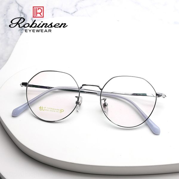 new polygon pure titanium frame small myopia face height number myopia frame glasses plain glasses 86042, Silver
new polygon pure titanium frame small myopia face height number myopia frame glasses plain glasses 86042, Silver