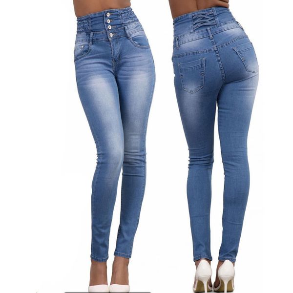 women's jeans women high waist club skinny 2021 fashion denim bodycon pants stretch slim pencil trousers, Blue
women's jeans women high waist club skinny 2021 fashion denim bodycon pants stretch slim pencil trousers, Blue