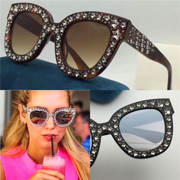 2020 new sale designer sunglasses charming cat eye large frames cut diamonds small diamonds uv400 woman fashionable style 0116, White;black
2020 new sale designer sunglasses charming cat eye large frames cut diamonds small diamonds uv400 woman fashionable style 0116, White;black