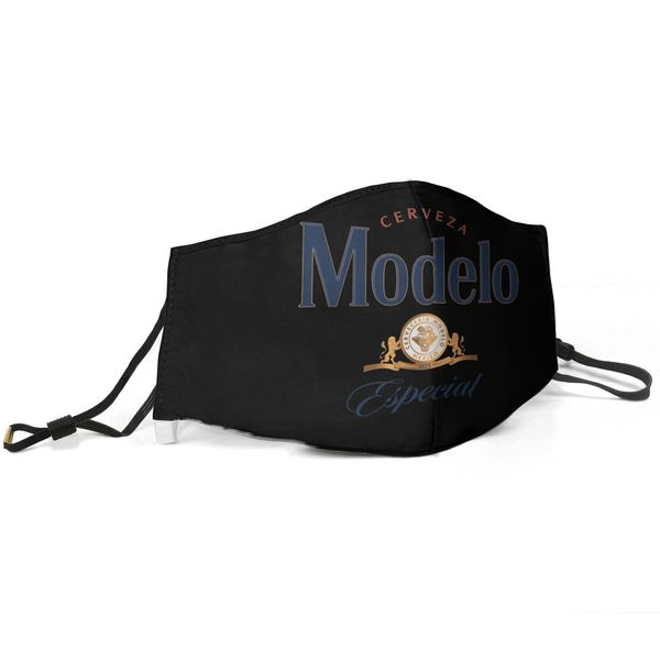 women men face mask dust mask muffle modelo beer logo printed with adjustable ear hook mas, Silver
women men face mask dust mask muffle modelo beer logo printed with adjustable ear hook mas, Silver