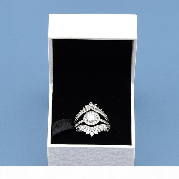 3 in 1 luxury ring set princess wish rings round sparkle halo ring for designer 925 sterling silver ring with original box, Slivery;golden
3 in 1 luxury ring set princess wish rings round sparkle halo ring for designer 925 sterling silver ring with original box, Slivery;golden