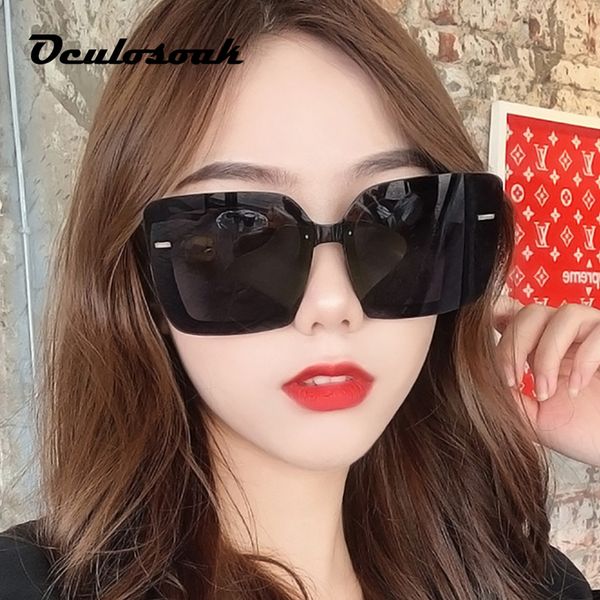 2020 new fashion big frame sunglasses lady miding square plain sunglasses korean version men and women summer style, White;black
2020 new fashion big frame sunglasses lady miding square plain sunglasses korean version men and women summer style, White;black