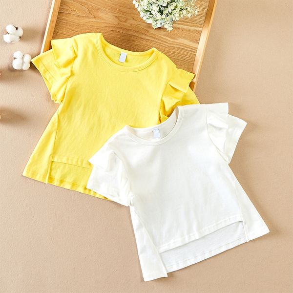 mhuo9 medium and large short-sleeved 20 summer clothes new girls children's t- t- shirt cotton round collar children's base shirt, Blue
mhuo9 medium and large short-sleeved 20 summer clothes new girls children's t- t- shirt cotton round collar children's base shirt, Blue