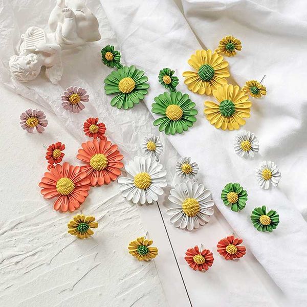 aensoa 9 colors korean romantic flower drop earrings for women 2020 female fashion sweet flowers statement earring party jewelry, Silver
aensoa 9 colors korean romantic flower drop earrings for women 2020 female fashion sweet flowers statement earring party jewelry, Silver