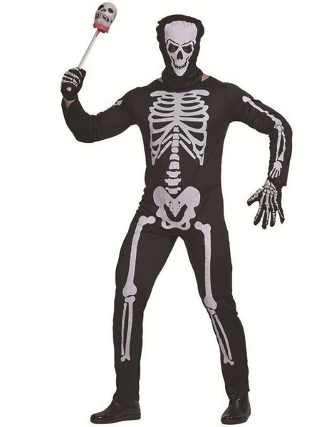 theme costume halloween festival stage role playing suit scary males skeleton cosplay costume mens designer horror, Black;red
theme costume halloween festival stage role playing suit scary males skeleton cosplay costume mens designer horror, Black;red