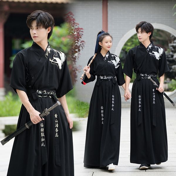 eo79r silver thread dragon pattern couple watch clothing daily short-sleeved chinese clothing men's chinese style suit female student c, Black;red
eo79r silver thread dragon pattern couple watch clothing daily short-sleeved chinese clothing men's chinese style suit female student c, Black;red