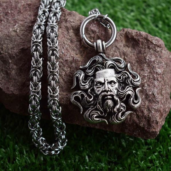 sanlan 1pcs norse arrior pendant slavic fighting necklace amulet talisman with stainless steel chain, Silver
sanlan 1pcs norse arrior pendant slavic fighting necklace amulet talisman with stainless steel chain, Silver
