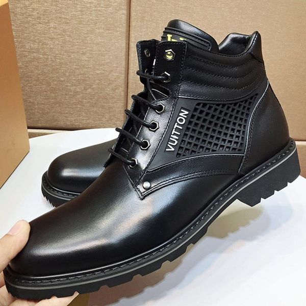 men shoes luxury oberkampf ankle boot lace -up leather men shoes casual winter outdoor chaussures pour hommes luxury mens shoes fashion styl, Black
men shoes luxury oberkampf ankle boot lace -up leather men shoes casual winter outdoor chaussures pour hommes luxury mens shoes fashion styl, Black