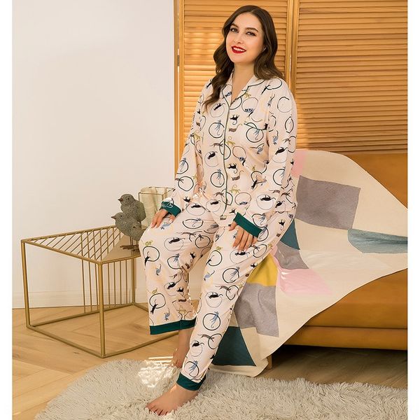 p19ny hc1906 large size women's summer two-piece clothes home clothes home furnishing clothing suit printing comfortable long sleeve tr, Blue;red
p19ny hc1906 large size women's summer two-piece clothes home clothes home furnishing clothing suit printing comfortable long sleeve tr, Blue;red