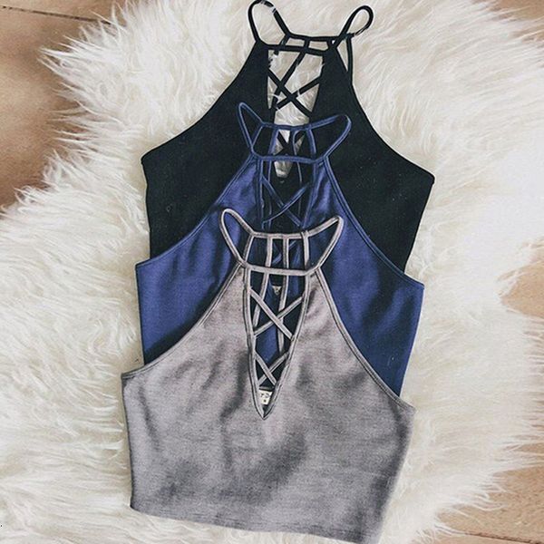 new fashion summer women casual bandage halter tank vest solid tees ladies sleeveless leotard solid crop camis shirts, White
new fashion summer women casual bandage halter tank vest solid tees ladies sleeveless leotard solid crop camis shirts, White