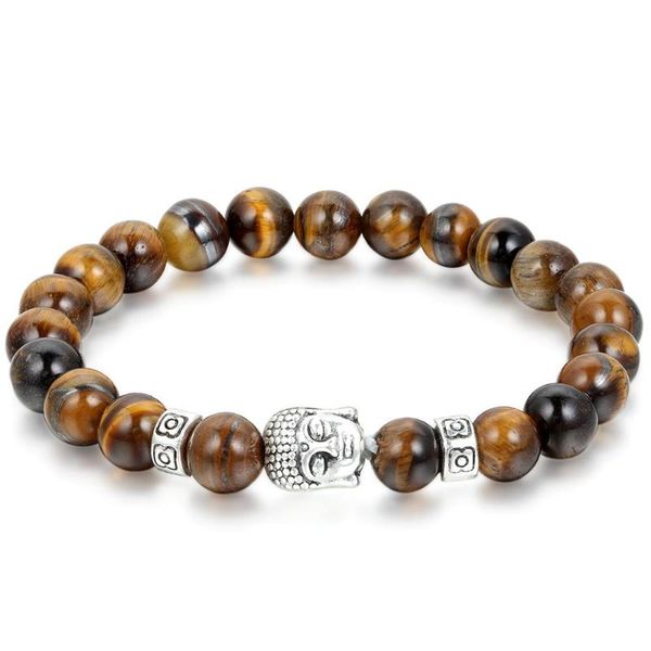 boniskiss 2020 fashion men's bracelet beads tiger eye round natural stone buddha stretch charm bracelets for women men wholesale, Black
boniskiss 2020 fashion men's bracelet beads tiger eye round natural stone buddha stretch charm bracelets for women men wholesale, Black
