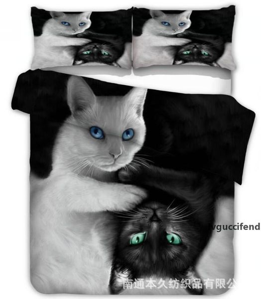 black and white cat 3d animal european and american home textile kit quilt cover bedding set 3pcs comfortable bedding s51
black and white cat 3d animal european and american home textile kit quilt cover bedding set 3pcs comfortable bedding s51