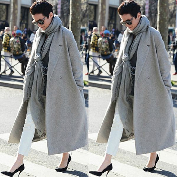 women's british style thickened loose wool woollong women's british style thickened loose wool woollong woolen coat woolen coat, Black
women's british style thickened loose wool woollong women's british style thickened loose wool woollong woolen coat woolen coat, Black