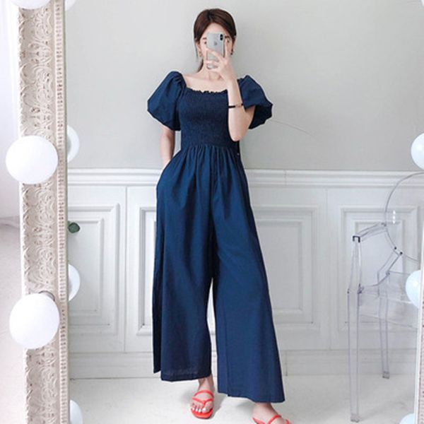 women's jumpsuits & rompers 2021 runway summer casual women lantern sleeve simple office on vacation fashion siamese wide leg pants, Black;white
women's jumpsuits & rompers 2021 runway summer casual women lantern sleeve simple office on vacation fashion siamese wide leg pants, Black;white