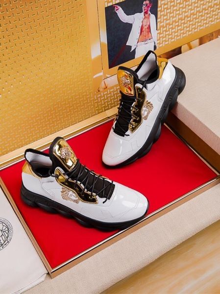 2020q luxury custom medusa printed low-lace-up casual sports shoes, high-end fashion wild outdoor men's shoes, size: 38-451, Black
2020q luxury custom medusa printed low-lace-up casual sports shoes, high-end fashion wild outdoor men's shoes, size: 38-451, Black