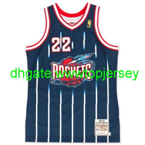clyde drexler #22 mitchell & ness navy 1996-97 jersey throwbacks vest stitched basketball jerseys, Gray
clyde drexler #22 mitchell & ness navy 1996-97 jersey throwbacks vest stitched basketball jerseys, Gray