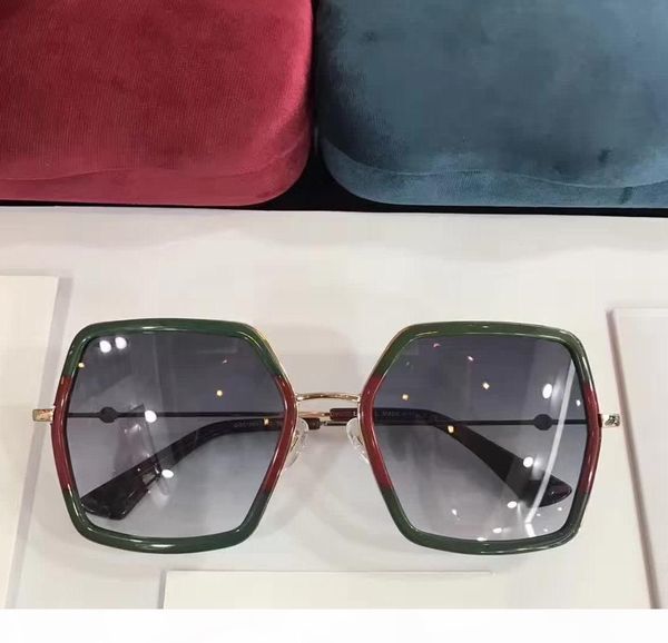 women design sunglasses 0106s green gold grey gradient lens 56mm designer sunglasses brand sunglasses 2017 summer new with box, White;black
women design sunglasses 0106s green gold grey gradient lens 56mm designer sunglasses brand sunglasses 2017 summer new with box, White;black