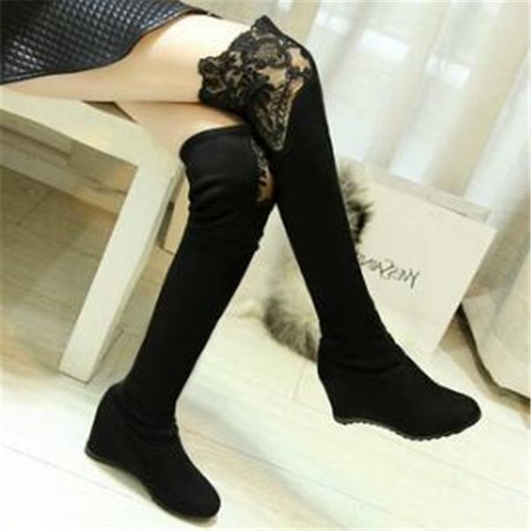 2020 winter warm woman over the knee boots women height increasing long boots ladies lace comfortable shoes plus size 34-43, Black
2020 winter warm woman over the knee boots women height increasing long boots ladies lace comfortable shoes plus size 34-43, Black