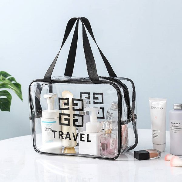 travel waterproof storage pvc transparent cosmetic female toiletries storage bath bag wash bag
travel waterproof storage pvc transparent cosmetic female toiletries storage bath bag wash bag