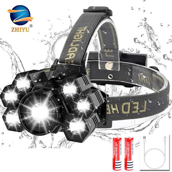 headlamps zhiyu rechargeable headlamp,ultra bright 5/7 leds headlight 5 modes 18650 usb ipx4 waterproof
headlamps zhiyu rechargeable headlamp,ultra bright 5/7 leds headlight 5 modes 18650 usb ipx4 waterproof