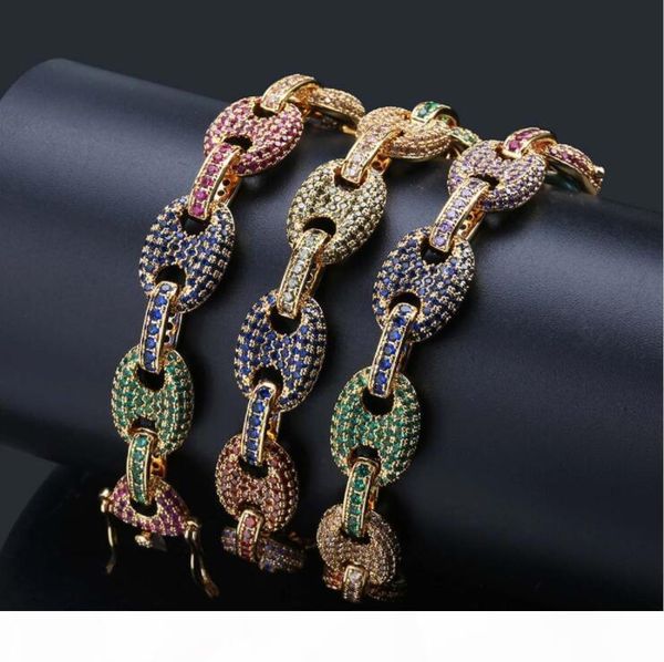 2019 12мм мужской hip-hop цветные циркон твердого ожерелья micro-инкрустированных пятицветной радуга люди кнопки цепи ювелирных изделий 18in, Silver
2019 12мм мужской hip-hop цветные циркон твердого ожерелья micro-инкрустированных пятицветной радуга люди кнопки цепи ювелирных изделий 18in, Silver